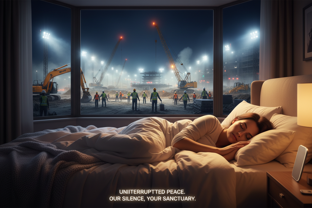 je veux un plan image une personne qui dort paisiblement et je veux a ça entre des travaux qui sont extraient bouillant mais je veux quelle personne dorme comme un bebe pour mettre en valeur mon produit je veux que ce soit de nuit 